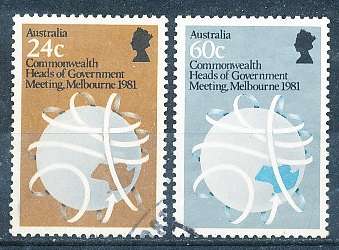 AUSTRALIA  1981 -  Government Meeting  SET  -  FINE  USED