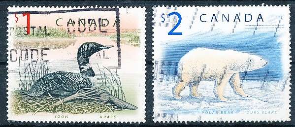 CANADA  1998  -    Mammals  SET  -  FINE  USED