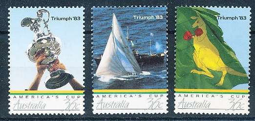 AUSTRALIA  1986 -   America`s Cup - Regatta   SET    -   FINE  MINT