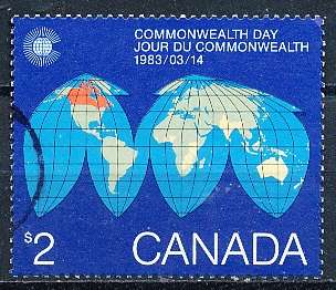 CANADA  1983  -  Commonwealth Day -  FINE  USED