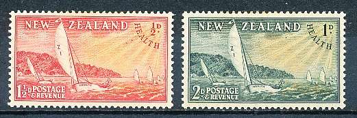 NEW ZEALAND   - 1951    Health Stamps  SET  -    MINT