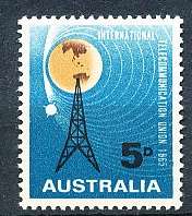 AUSTRALIA  1965 -    Communication Union  -  MINT