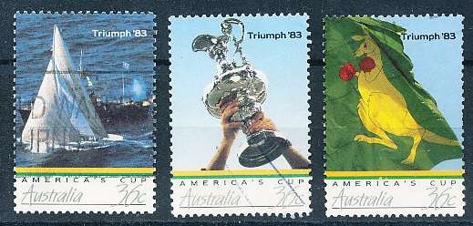 AUSTRALIA  1986 -   America`s Cup - Regatta   SET    -   FINE  USED