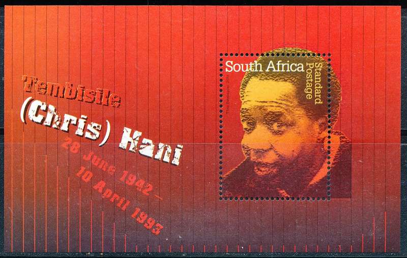 RSA  - 2003  -    Chris Hani    MINI- SHEET  - FINE  MINT