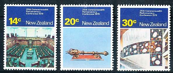 NEW ZEALAND   - 1979  Parliamentary Conference, Wellington  SET -   FINE MINT