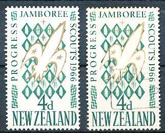 NEW ZEALAND   - 1966  Scout Jamboree -  FINE  MINT and USED