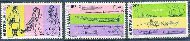 AUSTRALIA  1971 -     Congress of Orientalists SET   -  FINE USED