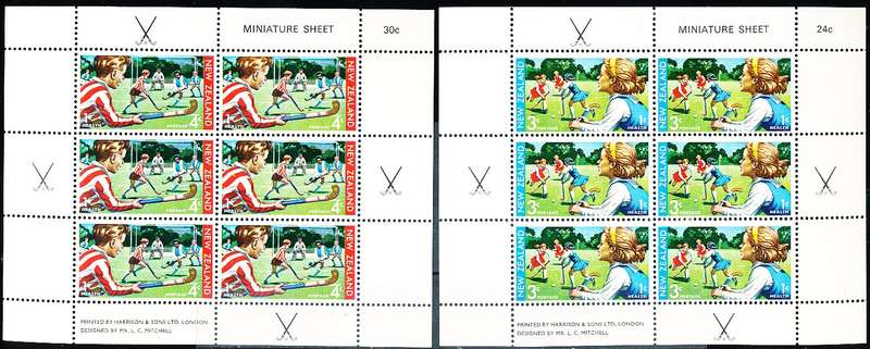 NEW ZEALAND   - 1971    Health Stamps  SHEET -   FINE MINT