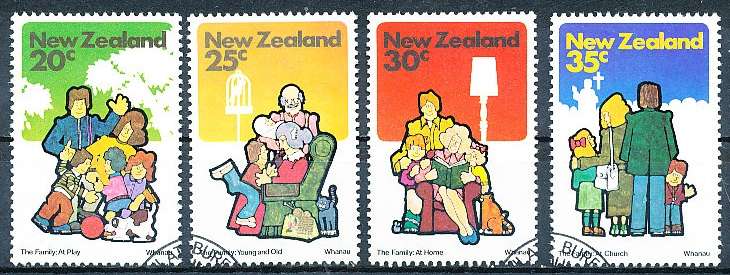 NEW ZEALAND   - 1981   Family Life  SET -   FINE USED