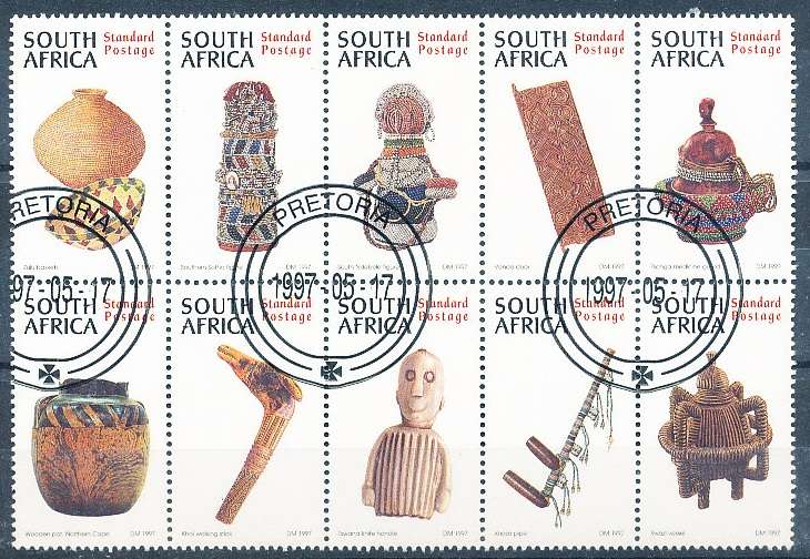 RSA  - 1997  -  Cultural Experiences    FULL SET  - FINE  CTO USED