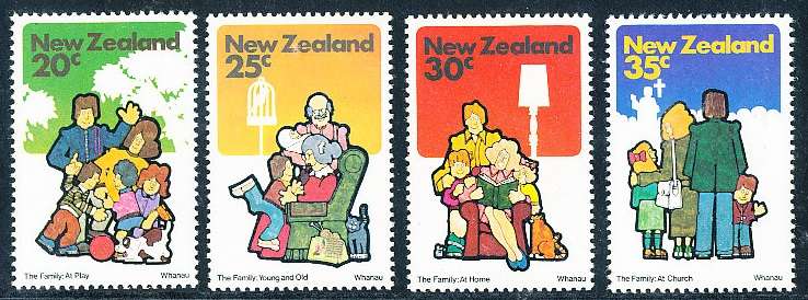 NEW ZEALAND   - 1981   Family Life  SET -   FINE MINT