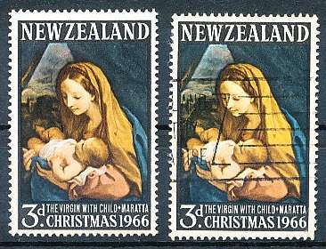 NEW ZEALAND   - 1966   Christmas  -  FINE  MINT and USED