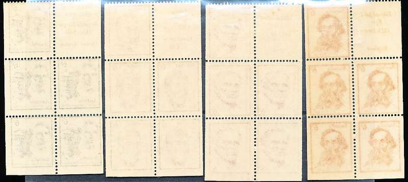 AUSTRALIA  1970 -     Famous Australians  BOOKLET PANES   -  MINT