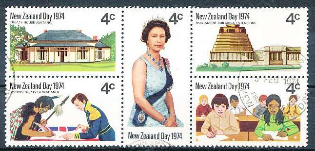 NEW ZEALAND   - 1973  New Zealand Day   SET  -    FINE USED
