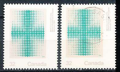 CANADA  1983  -   World Council of Churches, Vancouver  -  FINE  MINT and USED