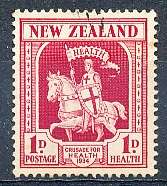 NEW ZEALAND   - 1934   Health Stamp    -  FINE USED