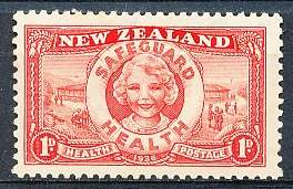 NEW ZEALAND   - 1936   Health Stamp    -  MINT