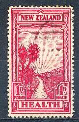 NEW ZEALAND   - 1933   Health Stamp    -  FINE USED
