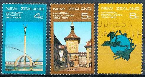 NEW ZEALAND   - 1974   Napier and U.P.U    SET  -    FINE USED