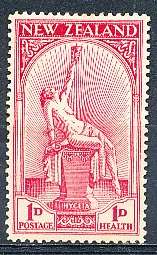 NEW ZEALAND   - 1932   Health Stamp    -  MINT