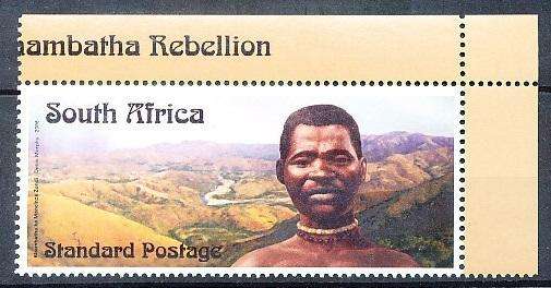 RSA  - 2006 -  Bhambatha Rebellion  - FINE MINT