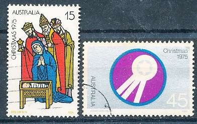 AUSTRALIA  1975 -   Christmas  SET -   FINE USED