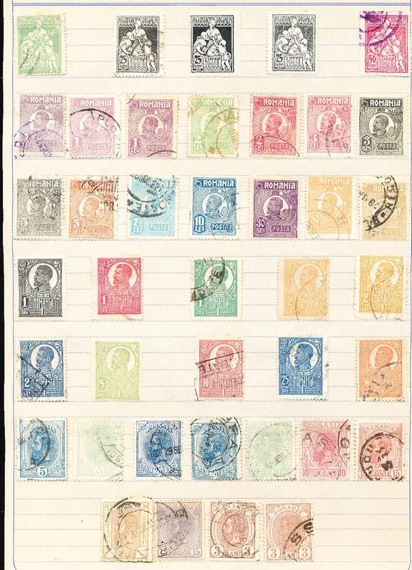 ROMANIA    -  VARIOUS  ROMANIA ON PAGES