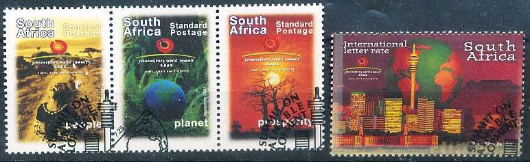 RSA -  2002  -   World Summit  - FINE  CTO  USED
