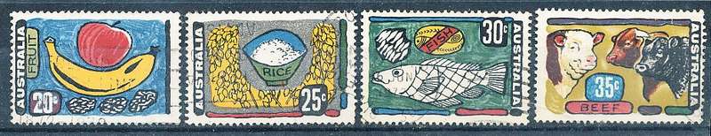 AUSTRALIA  1972 -  Australian Food Industry -  FINE USED