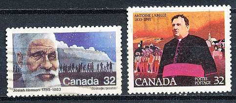 CANADA  1983  -   Social Reformers   FULL  SET -  FINE  USED