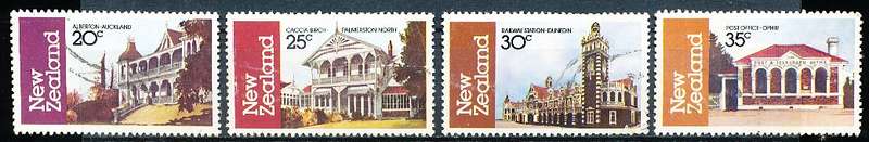 NEW ZEALAND   - 1982    Architecture  -   FINE USED