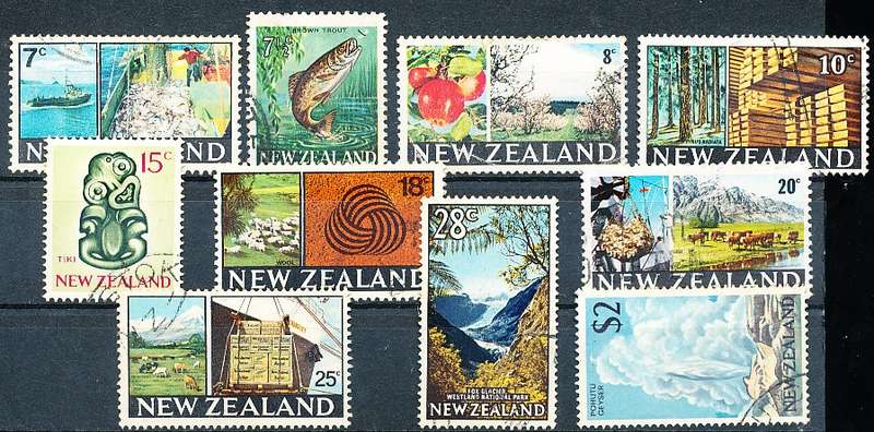 NEW ZEALAND   - 1968   Local Motifs   -  FINE  USED