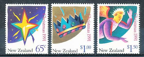 NEW ZEALAND   - 1991   Christmas   -     FINE MINT