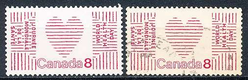 CANADA  1972  -   World Health Day -  FINE  MINT and USED
