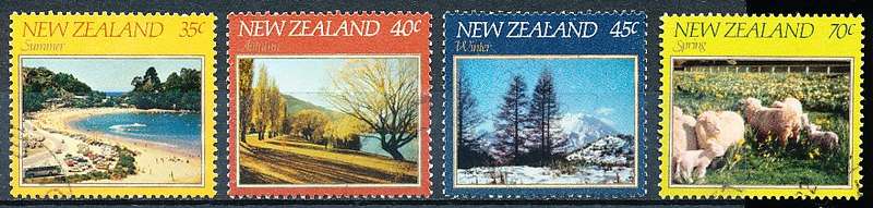 NEW ZEALAND   - 1982   New Zealand Scenes -   FINE USED