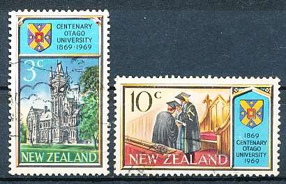 NEW ZEALAND   - 1969    Otago University   -  FINE   USED