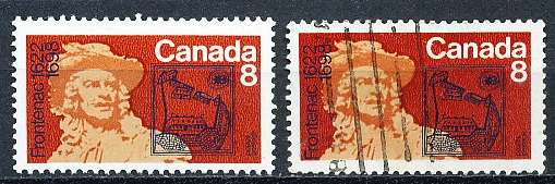 CANADA  1972  -  Frontenac's Appointment to New France -  FINE  MINT and USED