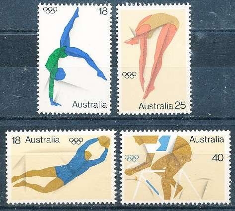 AUSTRALIA  1976 -   Olympic Games - Montreal  SET -   FINE MINT