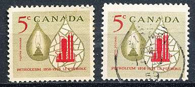 CANADA  1958  -   Canadian Oil Industry   -  MINT and FINE USED