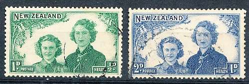 NEW ZEALAND   - 1944   Health Stamps    -  FINE USED