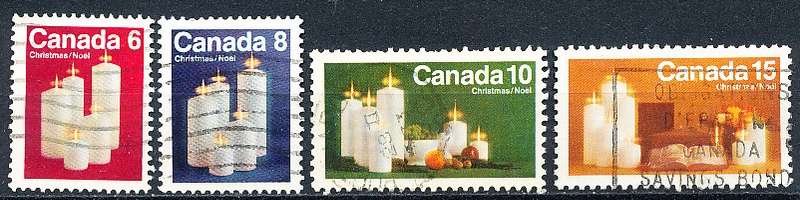 CANADA  1972  - Christmas   FULL  SET -   FINE  USED