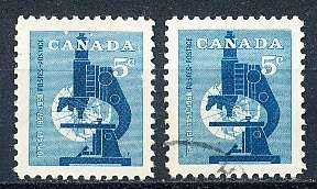 CANADA  1958  -    Geophysical Year    -  FINE MINT and  USED