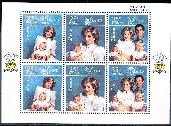 NEW ZEALAND   - 1985  Photographs by Lord Snowdon  -     FINE MINT