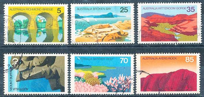 AUSTRALIA  1976 -   Scenes  SET -   FINE USED