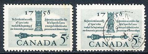 CANADA  1958  -   First Elected Assembly   -  MINT and FINE USED