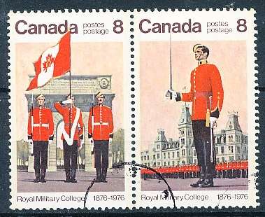 CANADA  1976  -   Royal Military College    FULL  SET -   FINE  USED