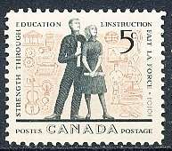CANADA  1962  -  Education Year  -  MINT