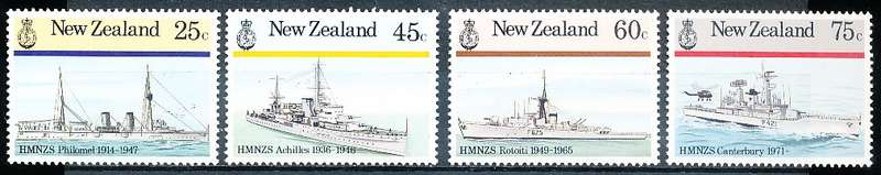 NEW ZEALAND   - 1985    Naval History    -     FINE MINT
