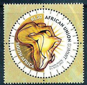 RSA  - 2002 -    Union Summit, Durban   - FINE  MINT