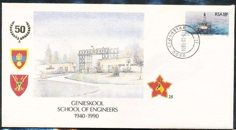 RSA   -  SA  ARMY   COVER   no 25  -   FINE ITEM